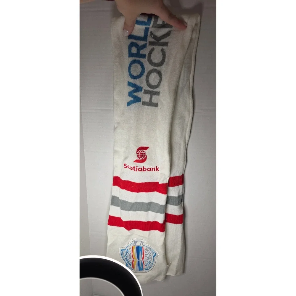 2016 World Cup of Hockey Toronto‎ Knit Scarf Scotiabank NHL Fan Gear